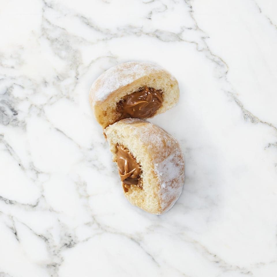 Biscoff Bomboloni