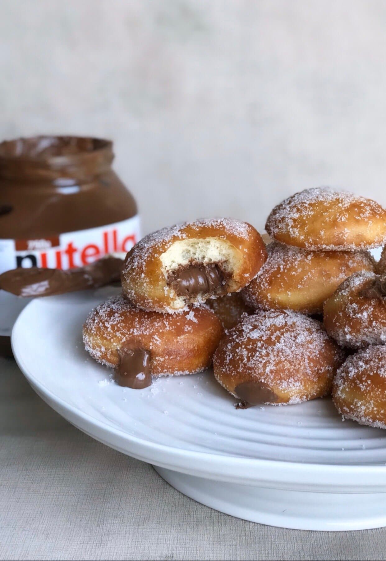 Nutella Bomboloni
