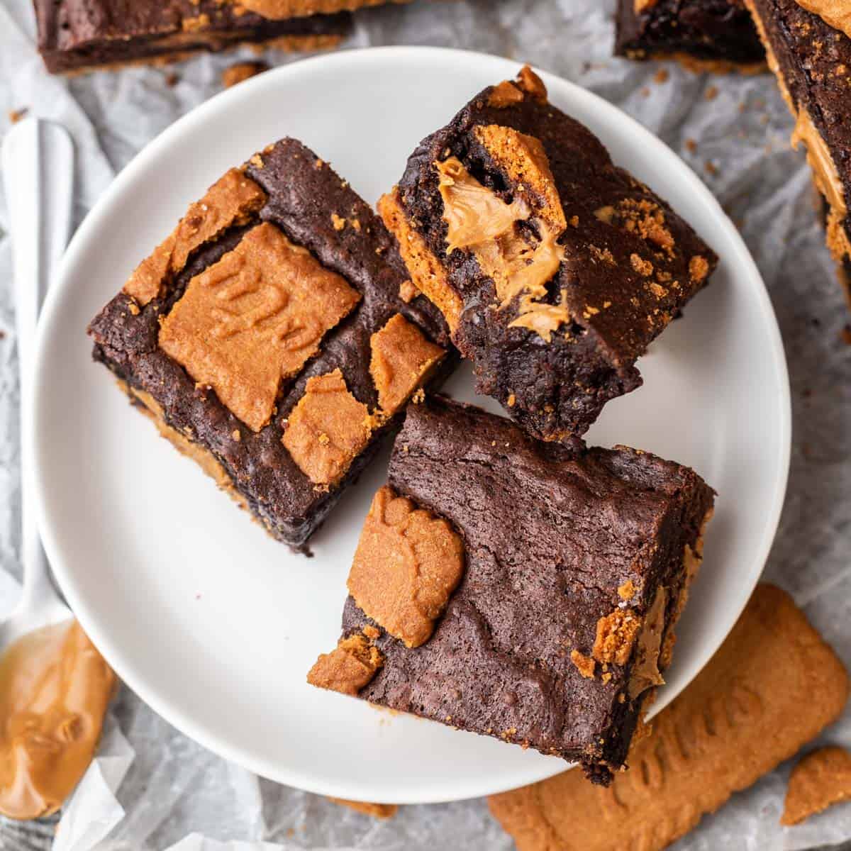 Biscoff Brownie